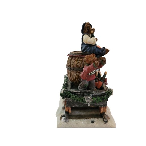 Boyds Collection The Beary Wines Car Figurine By The Danbury Mint - Picture 4 of 5